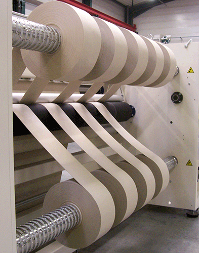 Centre winding on Vega slitter rewinder